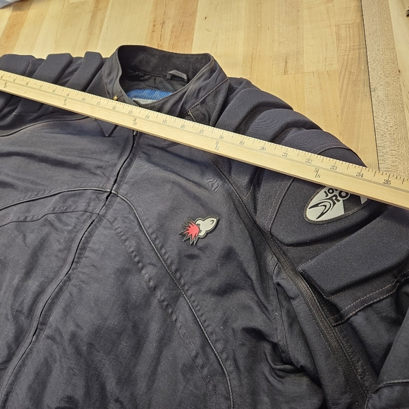 Joe Rocket Motorcycle Jacket XL Tall Padded Superbike Sport Racing - Picture 6 of 8